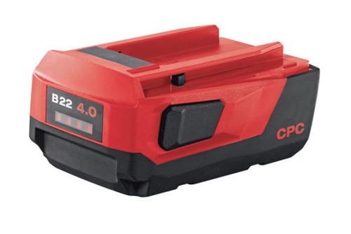 Hilti b22 22v 0ah - 4.0ah, li-ion